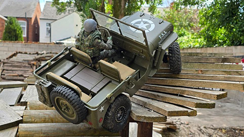 Indoor RC Crawler Course