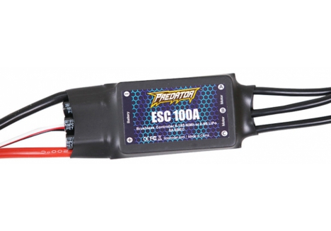 100A ESC With 480 Input Cable Xt90 (for 80mm F-16)