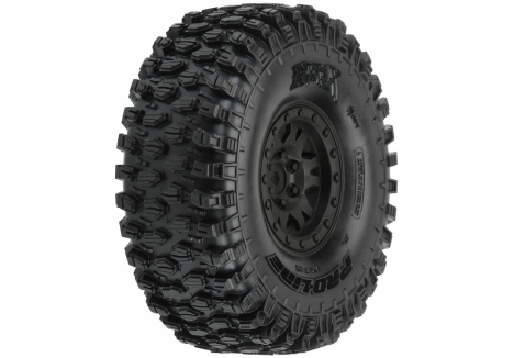 1/10 Hyrax G8 F/R 1.9" Crawler Tires Mounted 12mm Black Impu