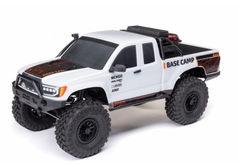1/10 SCX10 III Base Camp 4X4 Rock Crawler RTR White