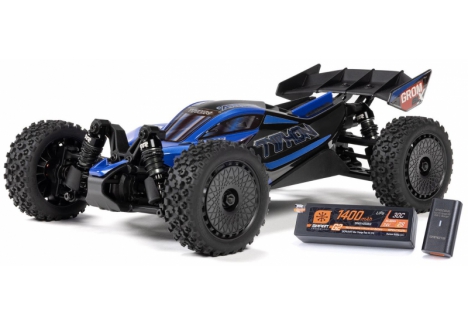 1/14 TYPHON GROM 223S BLX 4X4 with Batt/Charger Blue