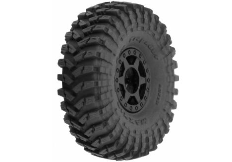 1/24 Maxxis Trepador F/R 1.0" Tires MTD 7mm Black Holcomb (4