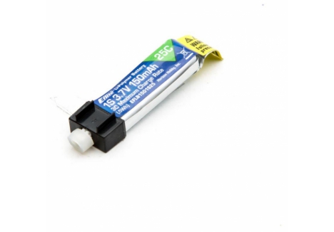 150mAh 1S 3.7V 25C LiPo Battery