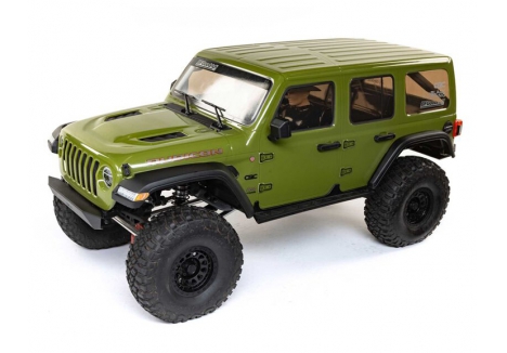 1/6 SCX6 Jeep JLU Wrangler 4WD Rock Crawler RTR Green