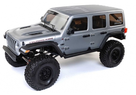 1/6 SCX6 Jeep JLU Wrangler 4WD Rock Crawler RTR Silver