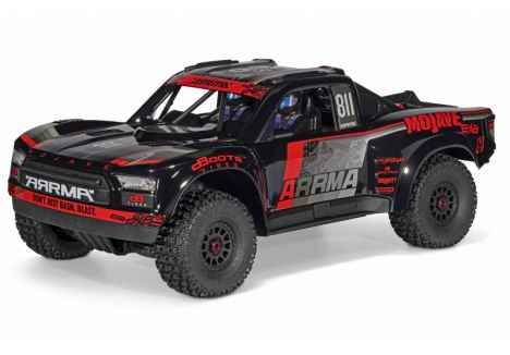 1/7 MOJAVE 6S EXB 4X4 RTR Brushless Desert Truck, Black