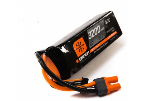 3200mah 6S 22.2V Smart LiPo 30C; IC5