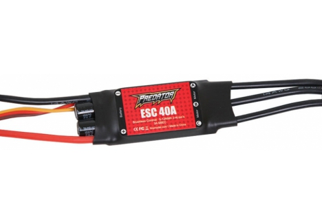 40A ESC With 430mm Input Cable XT60 (for 64mm F35 V2/ F18 V2 / F15 V2)