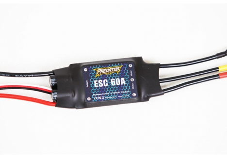 60A ESC XT60 (for Sbach342, Edge540, E300 V2)