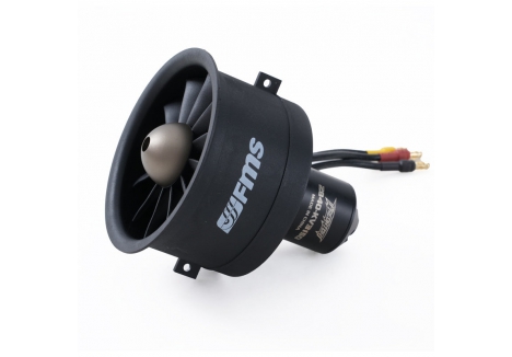 64mm Ducted Fan (12-Blade) With 2840-Kv3150 Motor (4S) (for 2024 64mm F-16/ 2023 64mm F16/ 64mm F-18)