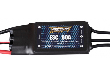 80A ESC X 2 With 8A Bec EC5 (for SU-30/ SU-27/ J-11)