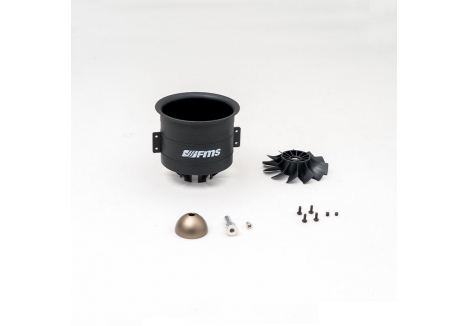 80mm Ducted Fan(12-Blade) V2 Without Motor (Metal) (for 3665-Kv2000 Motor)