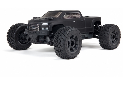 ARRMA 1/10 BIG ROCK CREW CAB 3S 4X4 BLX Monster Truck RTR Black C-ARA4312V3B