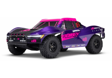 ARRMA 1/10 FURY 223S BLX 4X2 SCT RTR with DSC Purple C-ARA3521T3