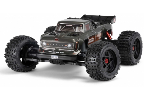 ARRMA 1/10 OUTCAST 4S 4X4 BLX Stunt MT (with Centre Diff) Gunmetal C-ARA4410V2T3