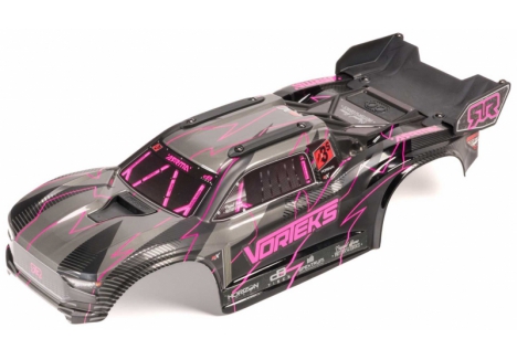ARRMA 1/10 Painted Decaled Trimmed RC Body Set Pink Z-ARA-2580