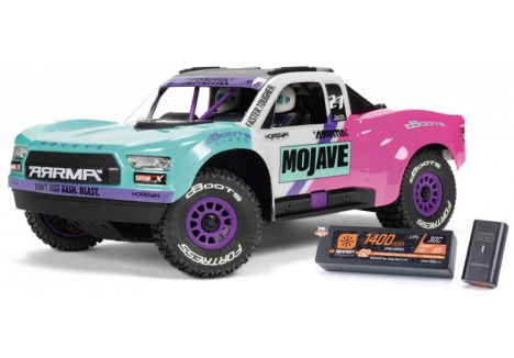 ARRMA 1/16 MOJAVE GROM 223S BLX 4X4 DT with Batt/Charger Teal C-ARA2304ST1
