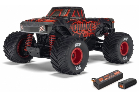 ARRMA 1/16 QUAKE GROM 4X4 RTR Monster Truck Red C-ARA2137T1