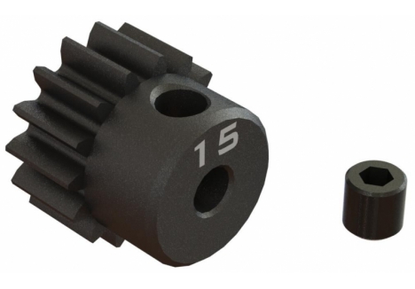 ARRMA 15T 0.8Mod CNC Steel Pinion Gear ARA311077