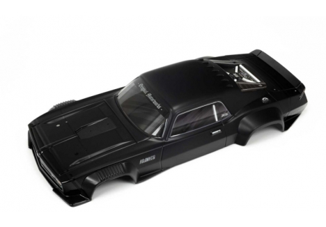 ARRMA 1/7 Painted Body, Black: FELONY 6S BLX Z-ARA410007