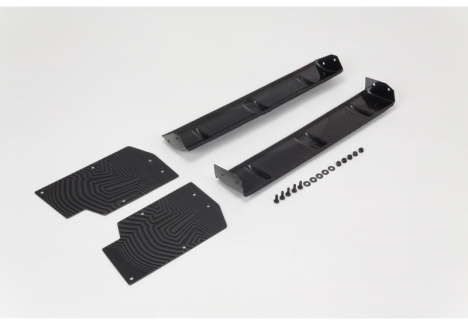 ARRMA 1/8 VENDETTA Wing Set Painted Black Dual Downforce Z-ARA480052