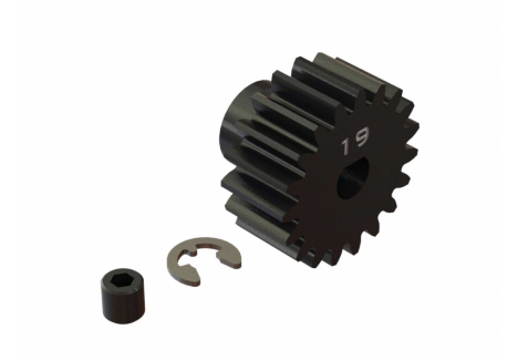 ARRMA 19T Mod1 Safe-D5 Pinion Gear RC Spare Part Steel ARA310966