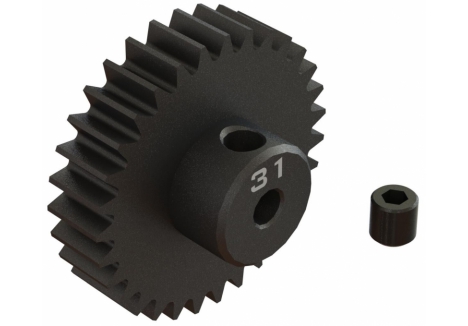 ARRMA 31T 0.8 Module CNC Steel Pinion Gear 3.2mm Bore Z-ARA311093