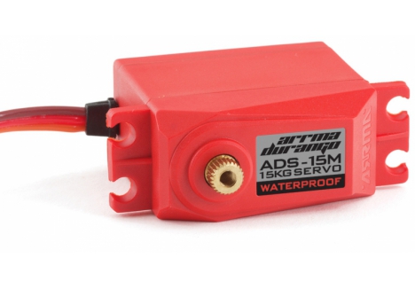 ARRMA ADS-15M V2 15kg Waterproof RC Servo Red Z-AR390139