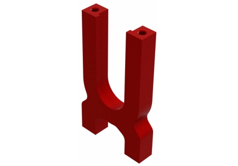 ARRMA Aluminium Centre Diff Holder Red ARA320666