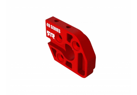 ARRMA Aluminium Motor Plate 49 Series Red RC Z-ARA320603