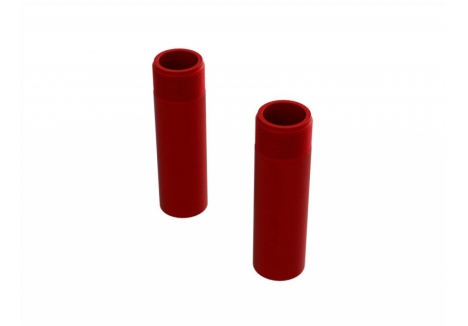 ARRMA Aluminium Shock Body 11x51mm Red Anodised 2 Pack Z-ARA330667