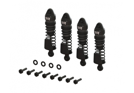 ARRMA Aluminium Shock Set 58mm 2000cSt Gunmetal 1/14 RC Car Z-ARA-1560