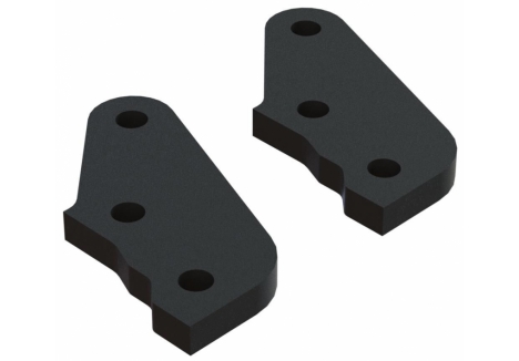 ARRMA Aluminium Steering Plate Black Pair RC Parts Z-ARA340188