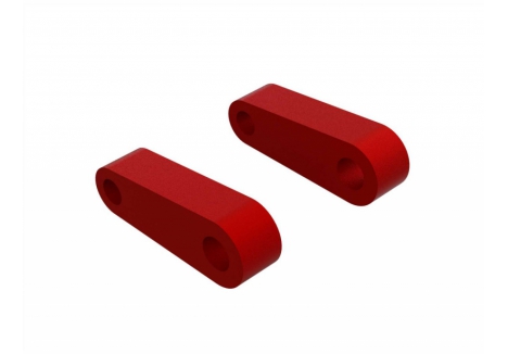 ARRMA Aluminum Fr Suspension Mounts (Red) (2) Z-ARA330594