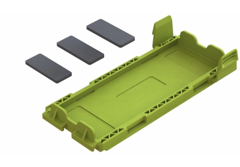 ARRMA Battery Door Set - Fluoro Yellow Z-ARA320775