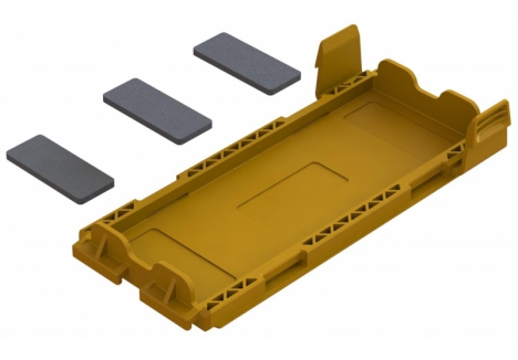 ARRMA Battery Door Set, Orange Z-ARA320797