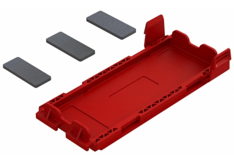 ARRMA Battery Door Set Red Composite Chassis Spare Z-ARA320779