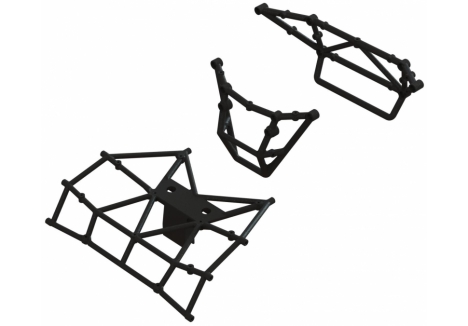 ARRMA Body Cage Front and Rear, Black Z-ARA320699