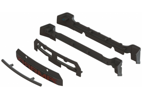 ARRMA Body Grille and Rear Support Set for 1/8 MOJAVE 4X4 4S BLX RC Truck Z-ARA320742
