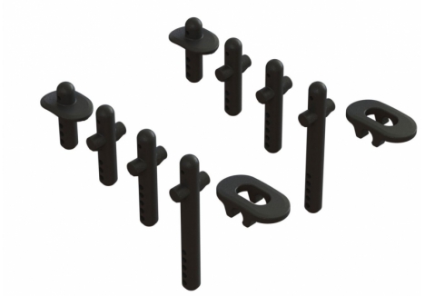 ARRMA Body Post Set RC Car AR320453