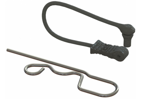 ARRMA Body Post Spring Clip Set with Tethers Z-ARA320766