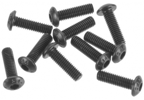 ARRMA Button Head Screw M3x10mm 10 Pack AR721310