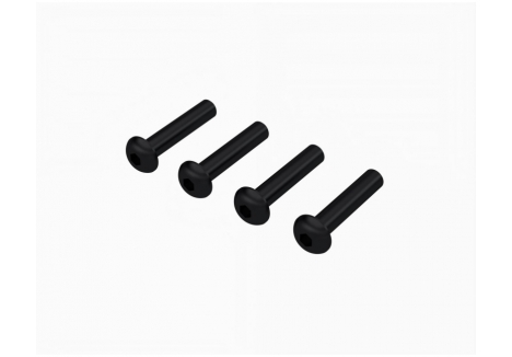 ARRMA Button Head Screw M4x20mm 4 Pack Steel Black Z-ARA-2258