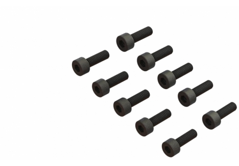ARRMA Cap Head Screw M2.5x8mm Steel Fastener Pack 10 Pieces Z-ARA702010