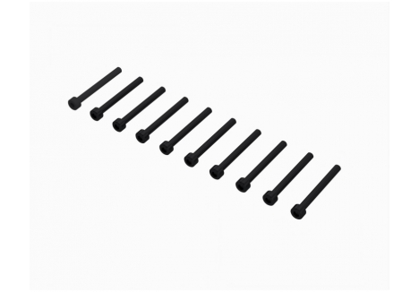 ARRMA Cap Head Screw M3x30mm Pack of 10 Hex Socket Black Steel Z-ARA-1618