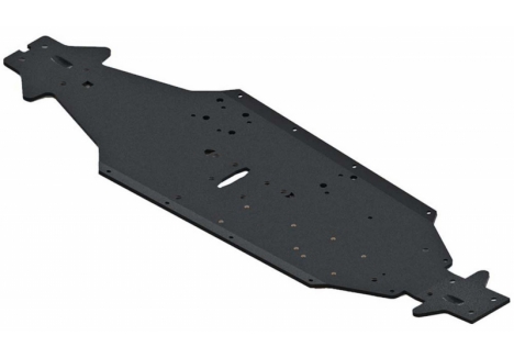 ARRMA Chassis LWB Aluminum Black Talion Z-AR320444