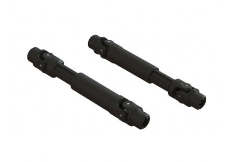 ARRMA Composite Rear Slider Driveshaft Set 4x4 Pre-Assembled UJ Pair AR310864