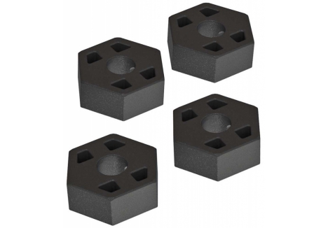ARRMA Composite Wheel Hex 14mm 4x4 RC Car 4 Piece AR310779