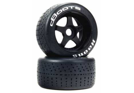 ARRMA dBoots Hoons 2.9 1/8 Silver Belted 5-Spoke Tyres Z-ARA550084