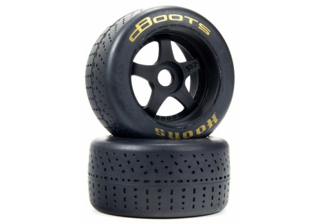 ARRMA dBoots Hoons 53/100 2.9 Gold 5-Spoke RC Wheel Tyre Set ARA550101